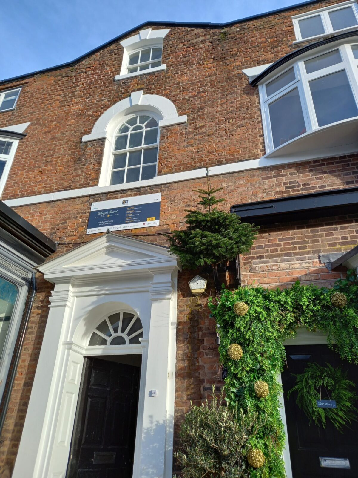 The challenges of construction in a busy village centre